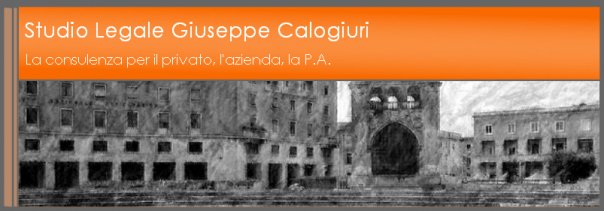 Studio Legale Giuseppe Calogiuri
