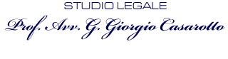Studio Legale Prof. Avv. Giangiorgio Casarotto