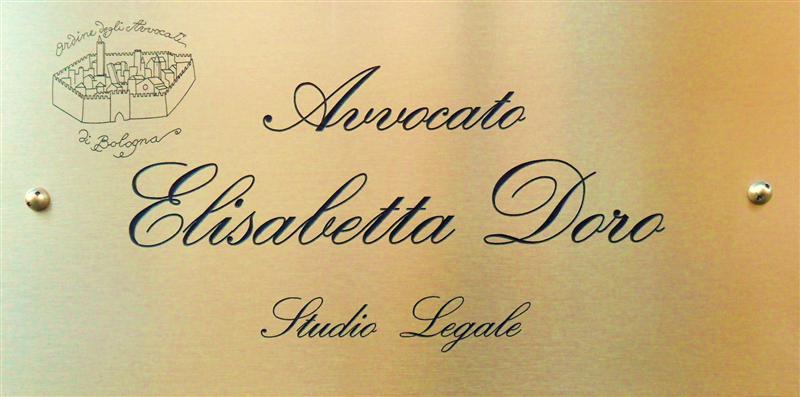 Avvocato Elisabetta Doro