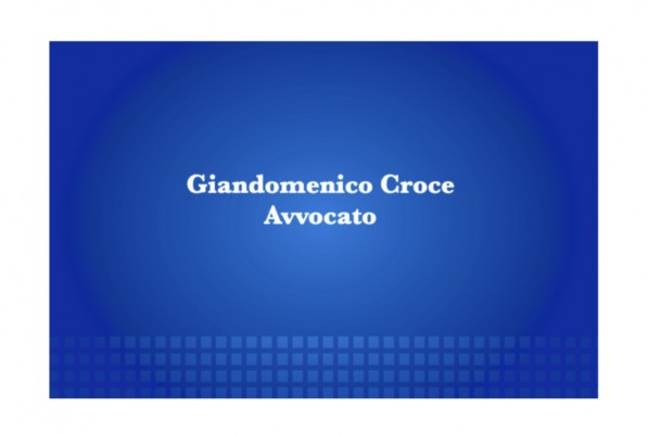 Avvocato Giandomenico Croce